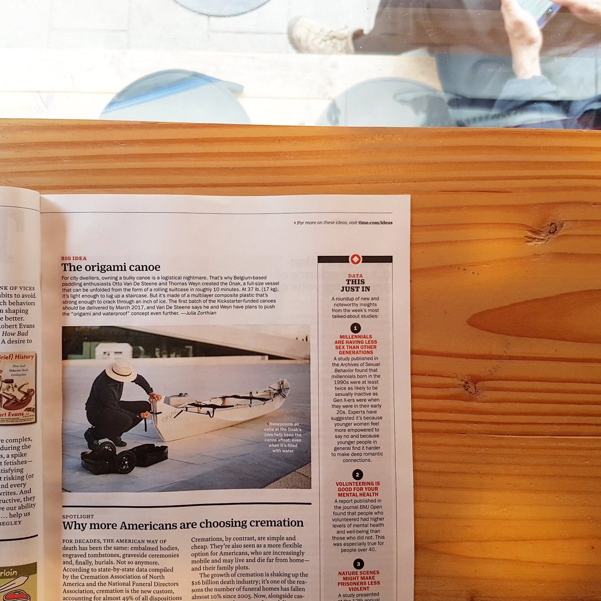 We even reached #timemagazine! #origami #foldable #canoe #startup