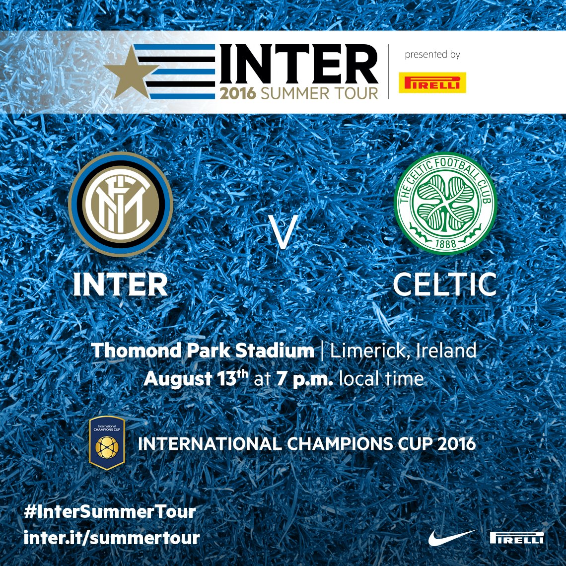 Diretta INTER CELTIC Streaming gratis Rojadirecta: dove vedere Video TV con Tablet iPhone e PC Live Oggi 13 agosto 2016