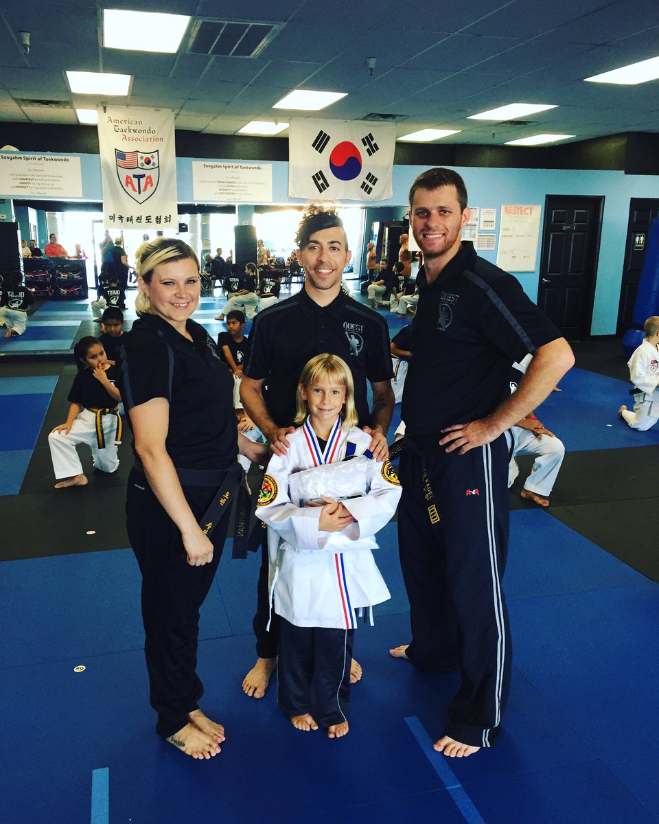 Questata's tweet photo. Shout out to Lana! Our newest Leadership member!! #questata #ataworldwide #martialarts #community #vegas https://t.co/3UEB3ZEVUM