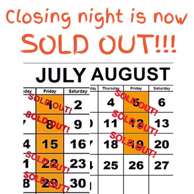 OITNM's tweet photo. #thankyou #OITNM #soldout #lathtr https://t.co/oMBpkpbZiA