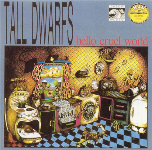 Sinister_Ducks's tweet photo. Listening to the great Tall Dwarfs' Hello Cruel World (1987) @FlyingNun #ChrisKnox #AlecBathgate #NewZealandFriday https://t.co/fRAFGV7sOc