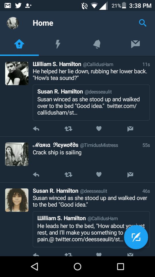 TimidusMistress's tweet image. Twitter looks fabulous like this