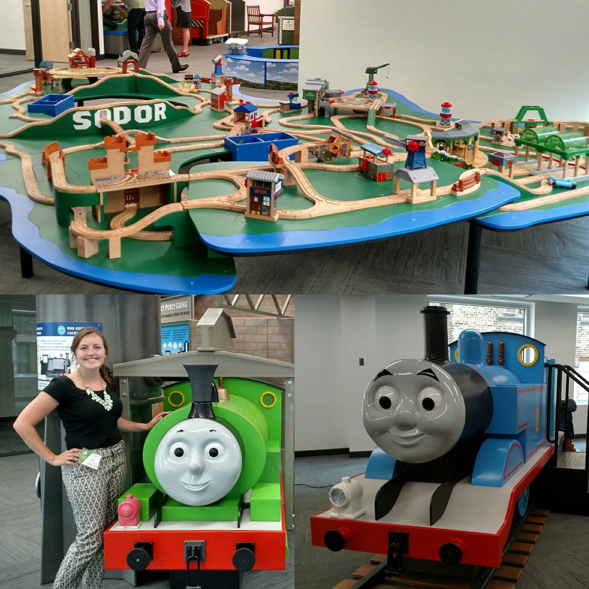 MCMVolunteer's tweet photo. Thomas and Friends are here! Come volunteer and check it out! #mcmvolunteer #playatmcm #playmoremn #thomasthetrain https://t.co/Py9vwHpCeh