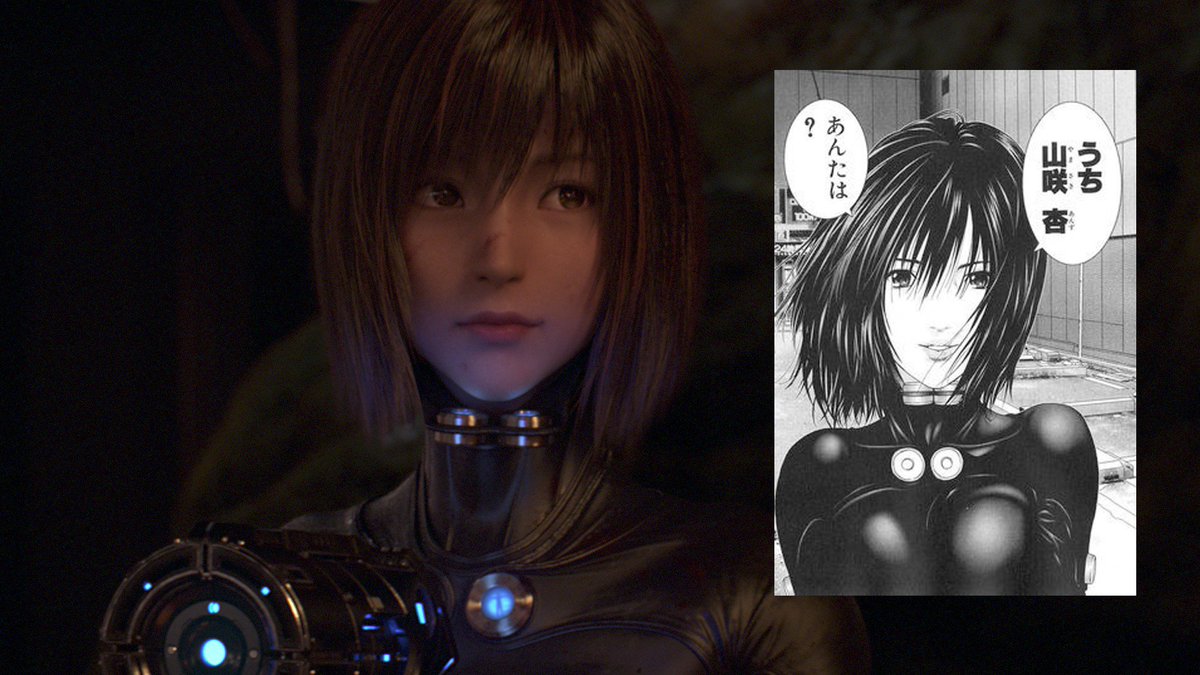 Gantz ガンツ Anzu Yamasaki 山咲杏 From Team Osaka What Do You Think Of The Cgi Version Compared To The Manga Gantz Gantz O