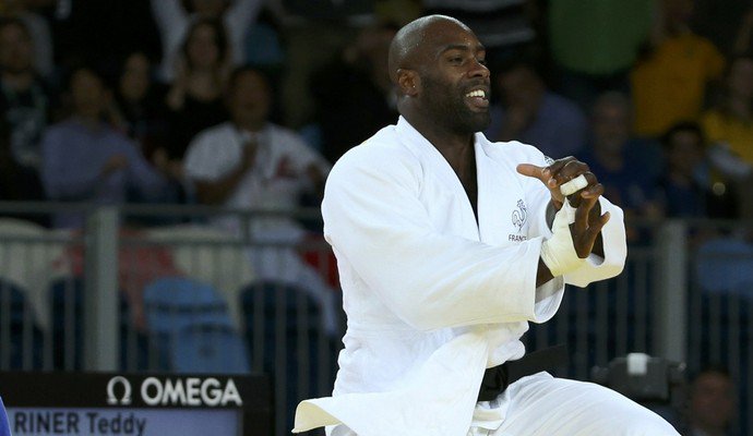 geglobo's tweet photo. Invicto há 112 lutas, Riner ganha bi olímpico e aumenta fama de rei do Rio https://t.co/msMusSn29O https://t.co/eKpvR4qRcf