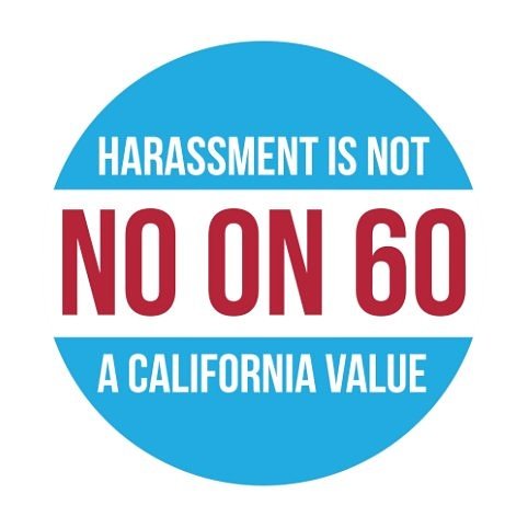 TommyPistol's tweet photo. I want to keep my job. Vote no on 60. https://t.co/78KSA2HI2B