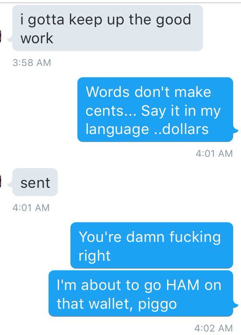 Words don't make cents.  #findom #FuckYouPayMe https://t.co/1XTWhozcEe<a href="/tag/findom"class="tags">#findom</a><a href="/tag/fuckyoupayme"class="tags">#FuckYouPayMe</a>