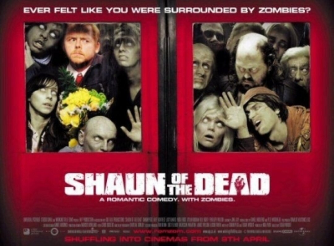 OGTCult's tweet photo. Shaun of the Dead tonight at 11pm! @TheOldGreenbelt #shaunofthedead #zombies #horror #comedy #OGTCult https://t.co/5PV0wvOXIx