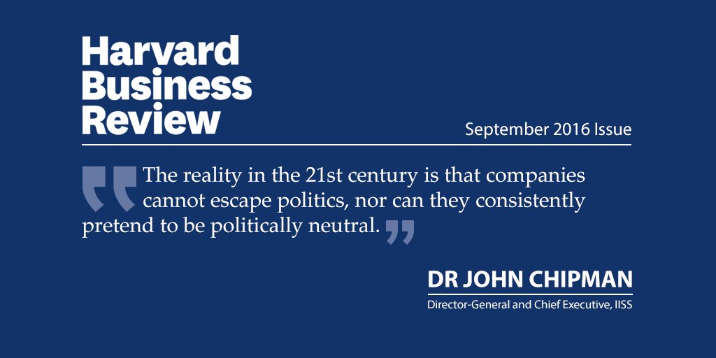 This weekend's long read: "Your Company Needs a Foreign Policy" by @ chipmanj bit.ly/2bhfRpn