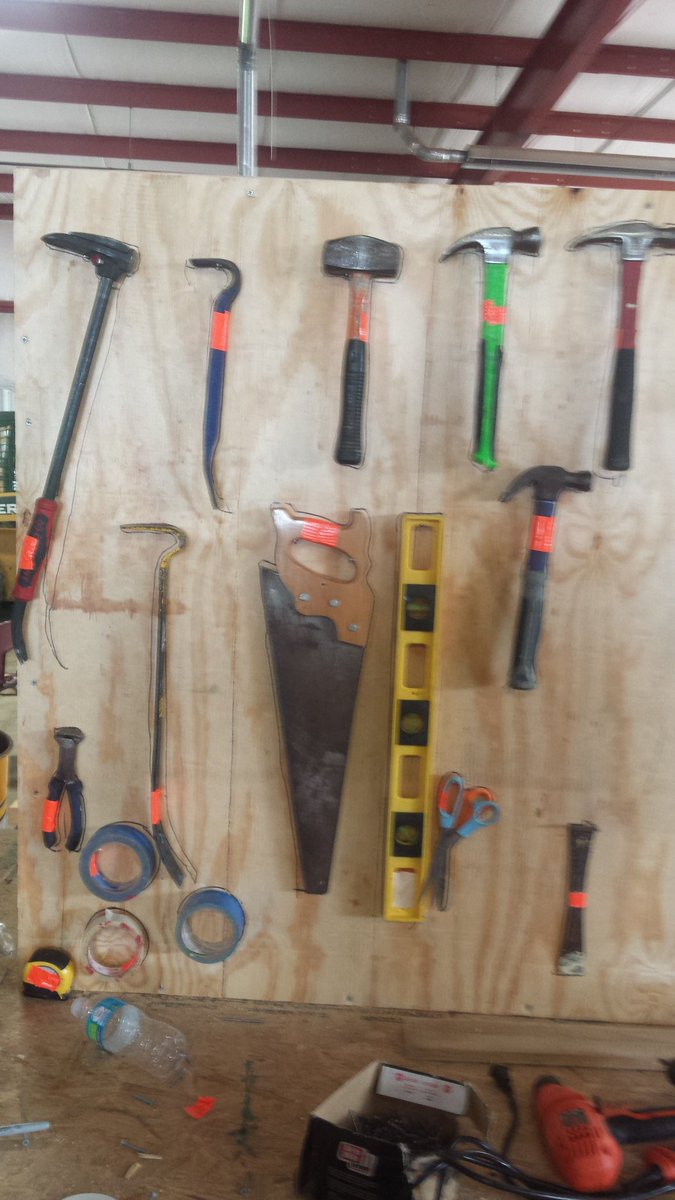 NateJudd2's tweet photo. Getting organized in the Furniture Business. #5s #crossingjtp #shadowboards https://t.co/UMUgjxHxV7