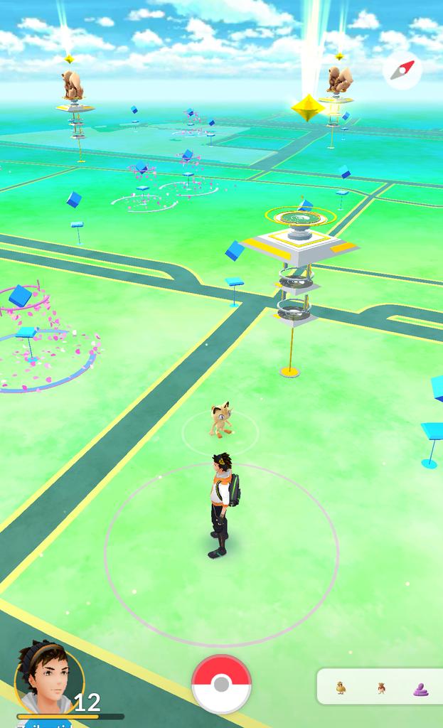 zilentjd's tweet photo. #teaminstinct #gym @PokemonGoChilee gimnasios tomados por @TeamInstinctCHL https://t.co/nlHFHUvyNO