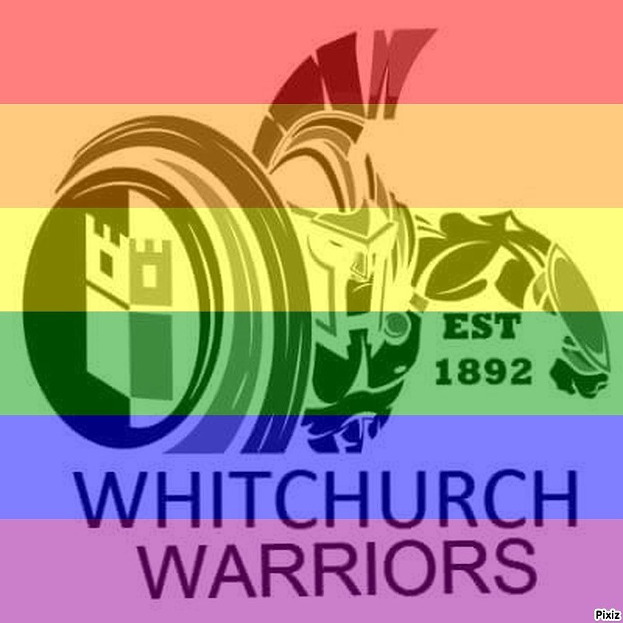 whitchurchwrfc's tweet photo. Whitchurch RFC celebrating equality &amp; diversity! @PrideCymru being held Sat 13th Aug #CoopersField #showyoursupport https://t.co/e4WlpynG0F