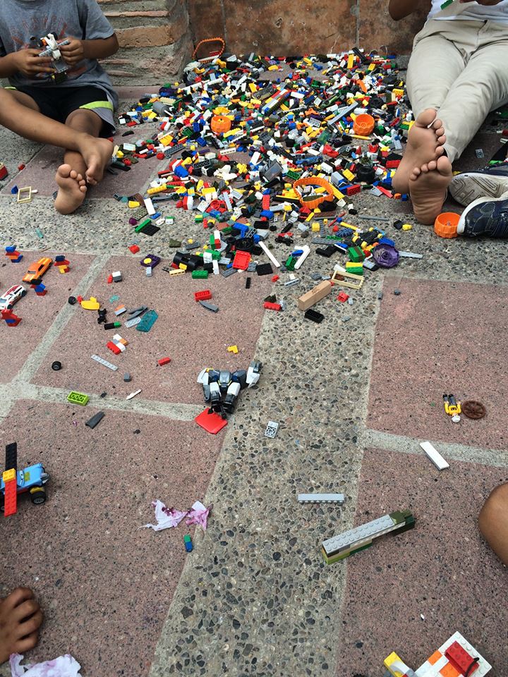 SeaverFd's tweet photo. NO SHOES AND LEGO! 

Seeing children participating in #TSFSummerCamp2016 develop their creativity is so rewarding. https://t.co/m7UHSuHIQ3