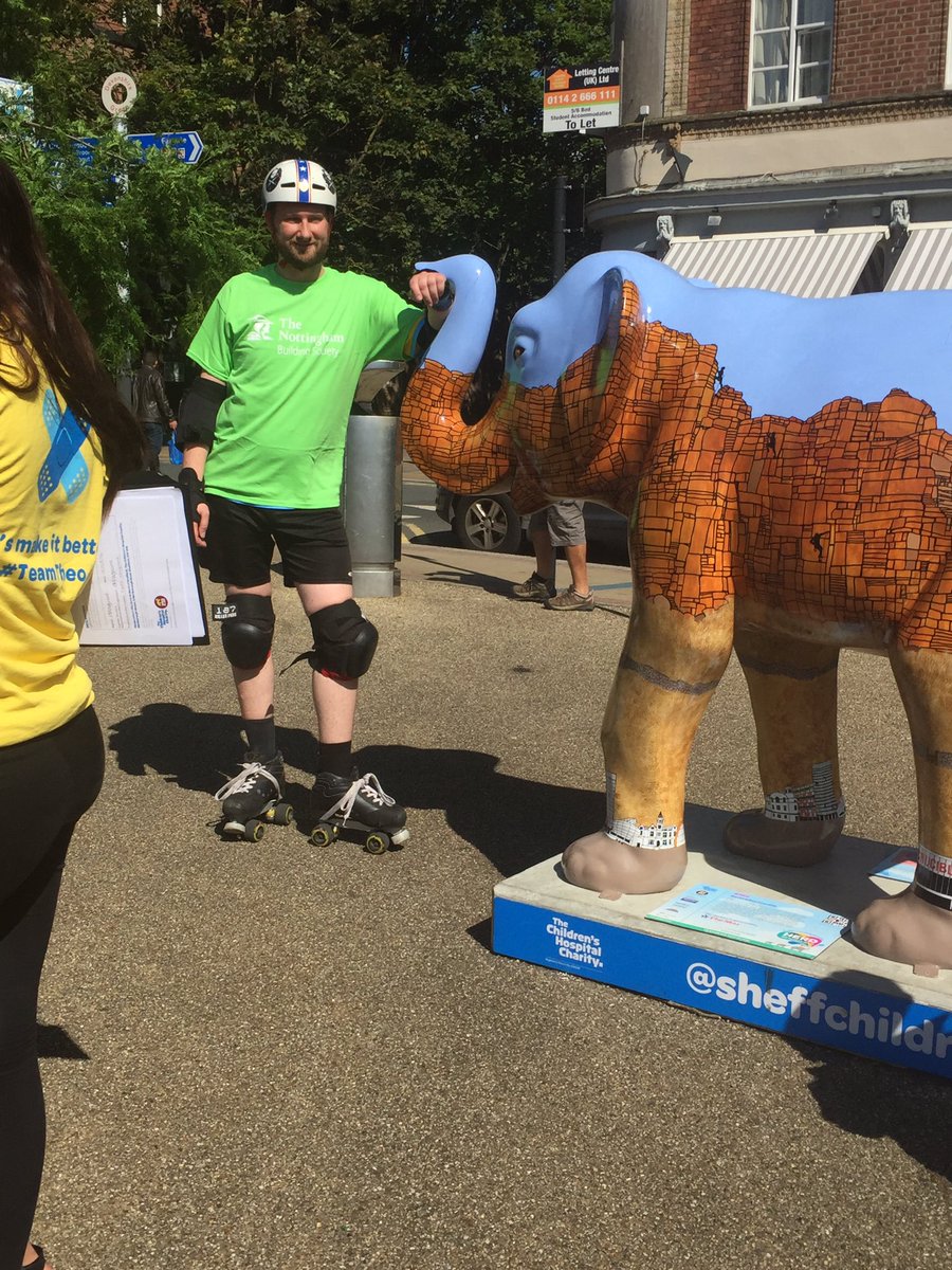World 🐘 day has been awesome! Thanks to everyone who came to see us X <a href="/SheffChildrens/">Sheffield Children's</a> #HerdofSheffield <a href="/Wild_in_Art/">Wild in Art</a>