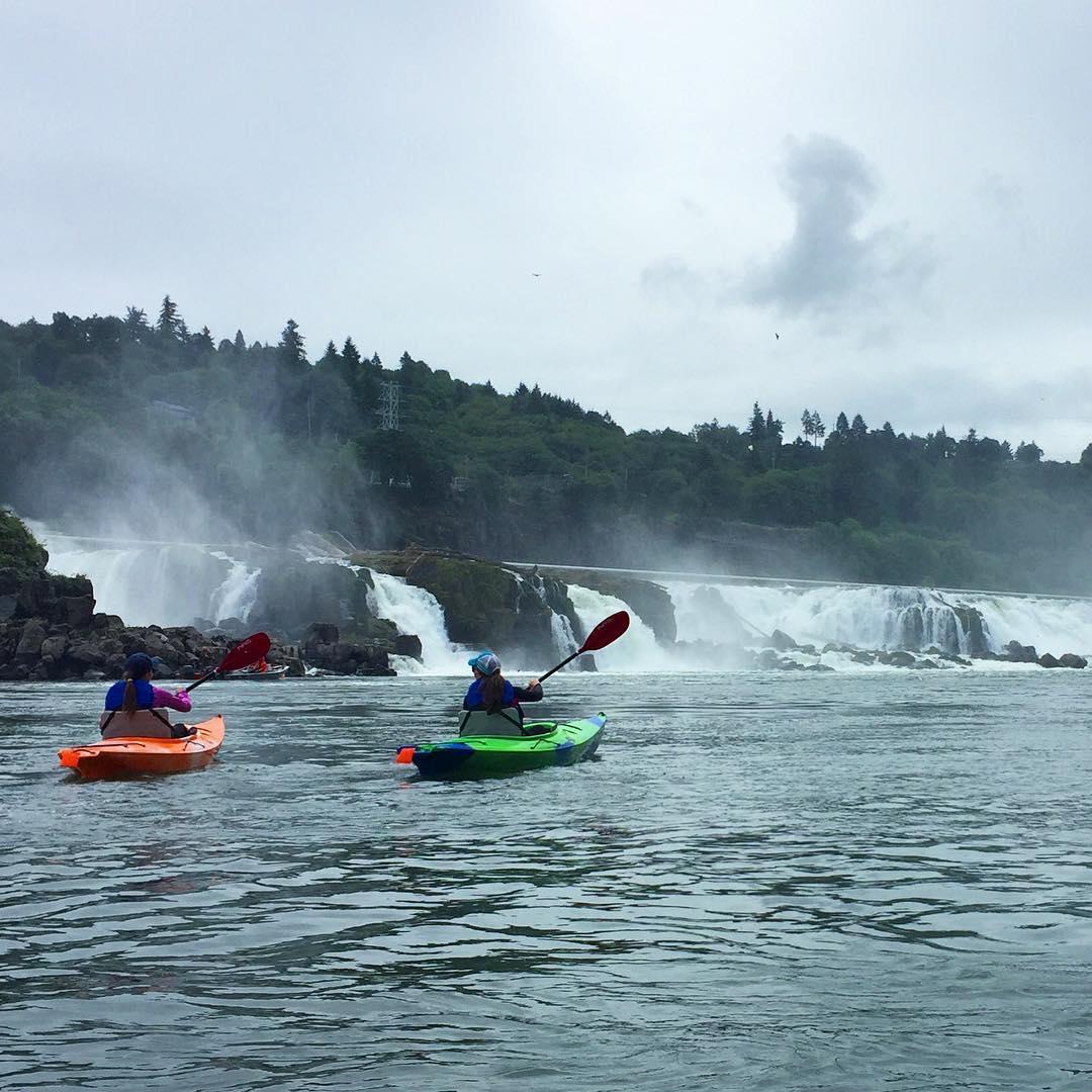 Kayak down a tranquil river on #TakeFlightFriday. 📷 I @ sportsguidemag (on Instagram) for #HHCatWalk. 🚣🚣