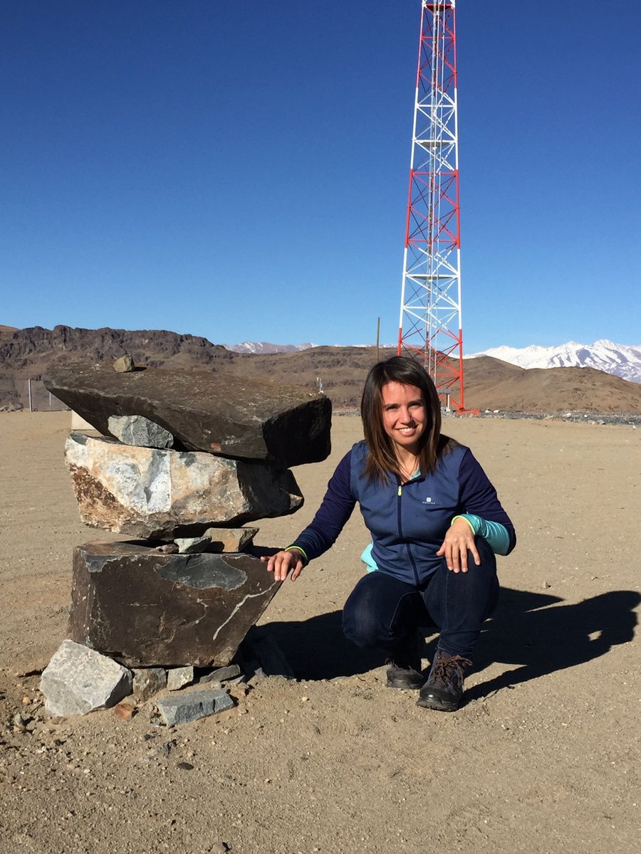 giantmagellan's tweet photo. Our new Outreach Coordinator for #Chile, Valentina Rodriguez, makes her first #GMTelescope site visit! https://t.co/4MKYQZ4Kyk