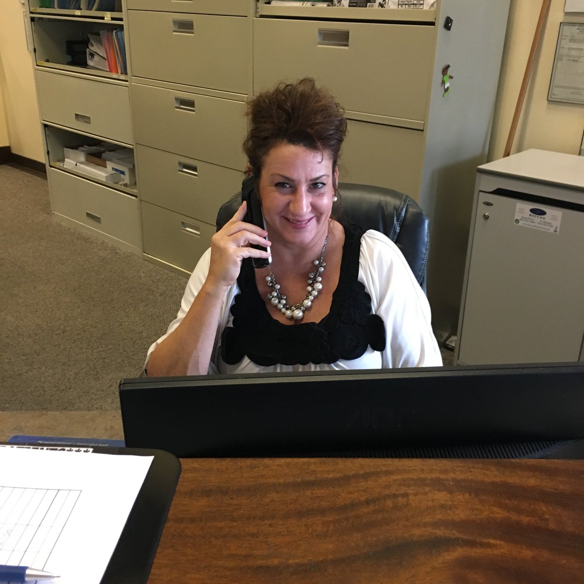 TherapyBham's tweet photo. We aim to provide a welcoming environment for our patients! Christina will always be here to greet you with a smile! https://t.co/xVTWn5zjq5
