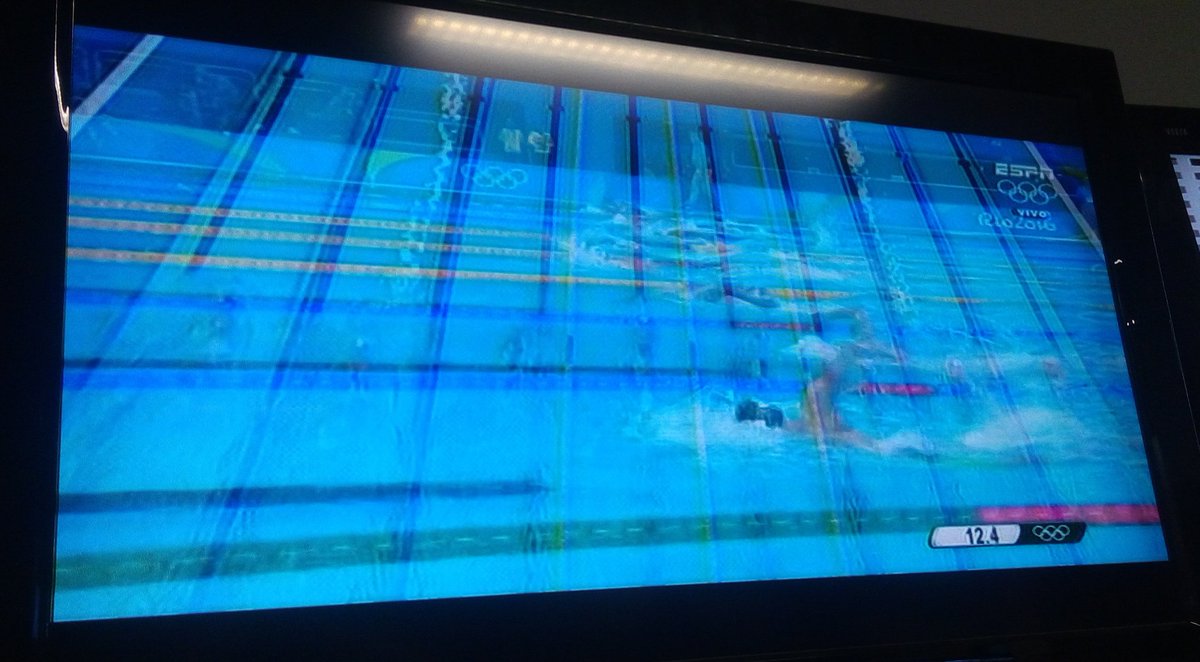 En estos momentos compite Marcelo Acosta #ESA en la categoría 1,500 metros #Natación #Rio2016  
¡Tú puedes Marcelo!