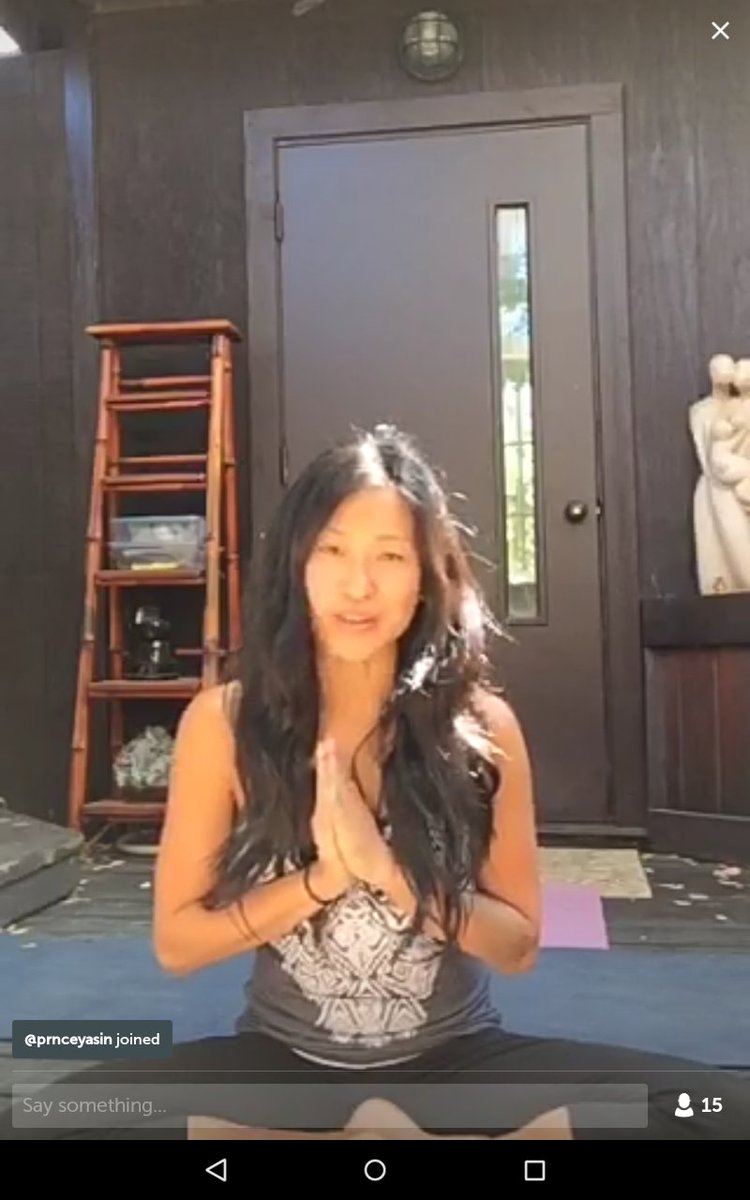 joyautry99's tweet photo. .@PattyYUniverse on #Periscope: 👌Yoga scope! All levels 1 hr🔥 Join us! https://t.co/oVdlCAlOqJ https://t.co/Ajy7sJXkLA