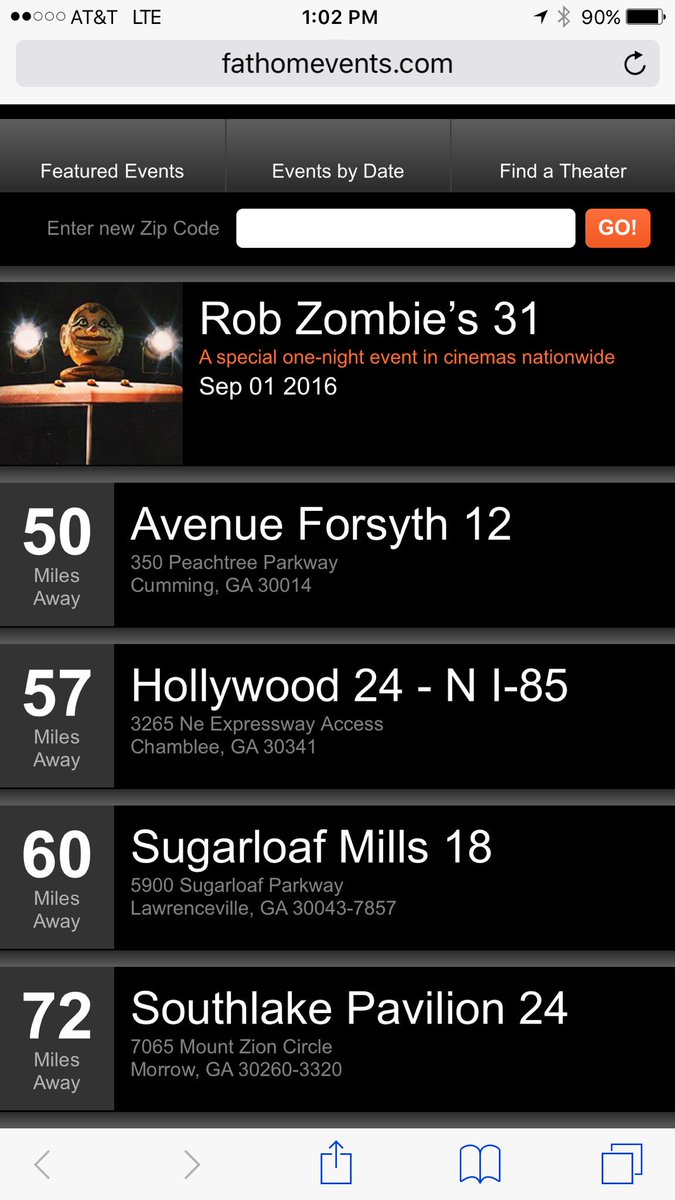 TeamSpadeKey's tweet photo. How bad do I wanna see 31?? I'd drive all night.. That's how bad! https://t.co/LbGBObBJE3