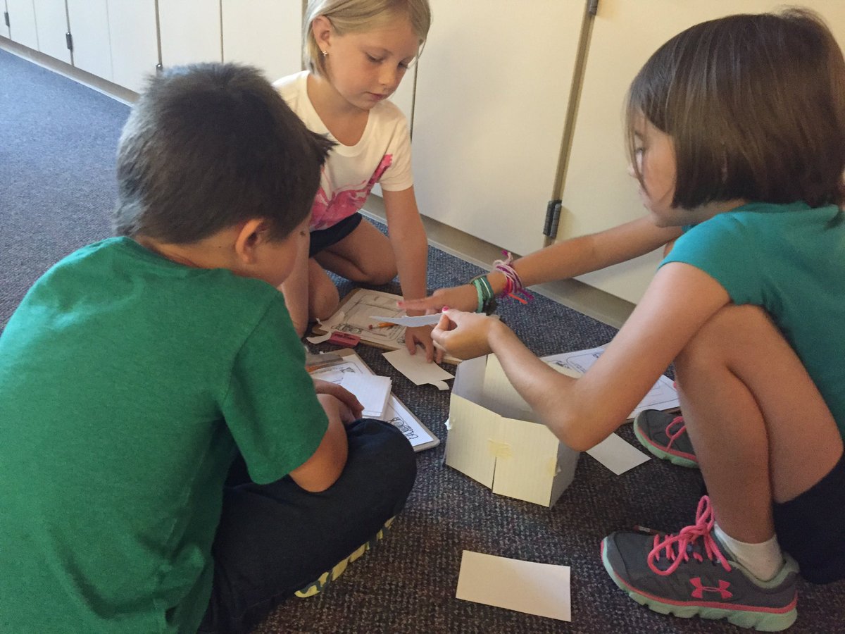 caseymccrady's tweet photo. SS designing a house for pigs that can withstand the huff and puff of the Big Bad Wolf! @HPEPatriots #collaboration https://t.co/DA03cNaRKD