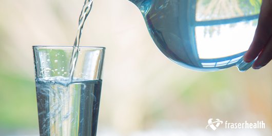 Fraserhealth's tweet photo. Keep cool &amp; hydrated. Drink water throughout the day. Spend hottest hours (11am-3pm) indoors #sunsafety https://t.co/QLR1iTQrDC