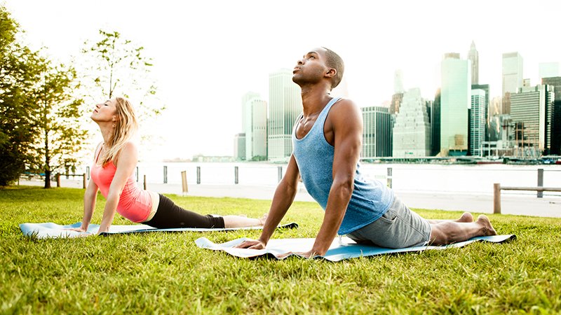 Yoga_Journal's tweet photo. What to say to a friend who says they're "not fit enough" for #yoga. #yogaisforeverybody https://t.co/KVViyWGChH https://t.co/UlZcNjRv1P