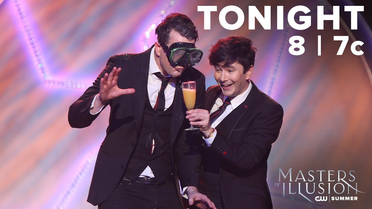 #MastersofIllusion Host <a href="/RealDeanCain/">Dean Cain</a> w/ <a href="/GregFrewinMagic/">Greg Frewin</a> @ThisISAdamWylie <a href="/ericcbuss/">Eric Buss</a> <a href="/GrandinettiMG/">Michael Grandinetti</a> <a href="/barryandstuart/">Barry and Stuart</a>