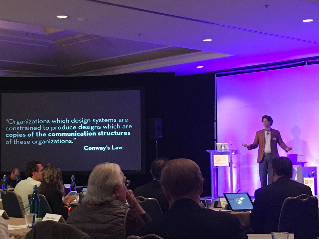 CTOForum's tweet photo. @Jferrell03 @stanforddschool constraints can liberate u to be comfortable being uncomfortable #rethinkengineering16 https://t.co/M3YPR1Fcn1