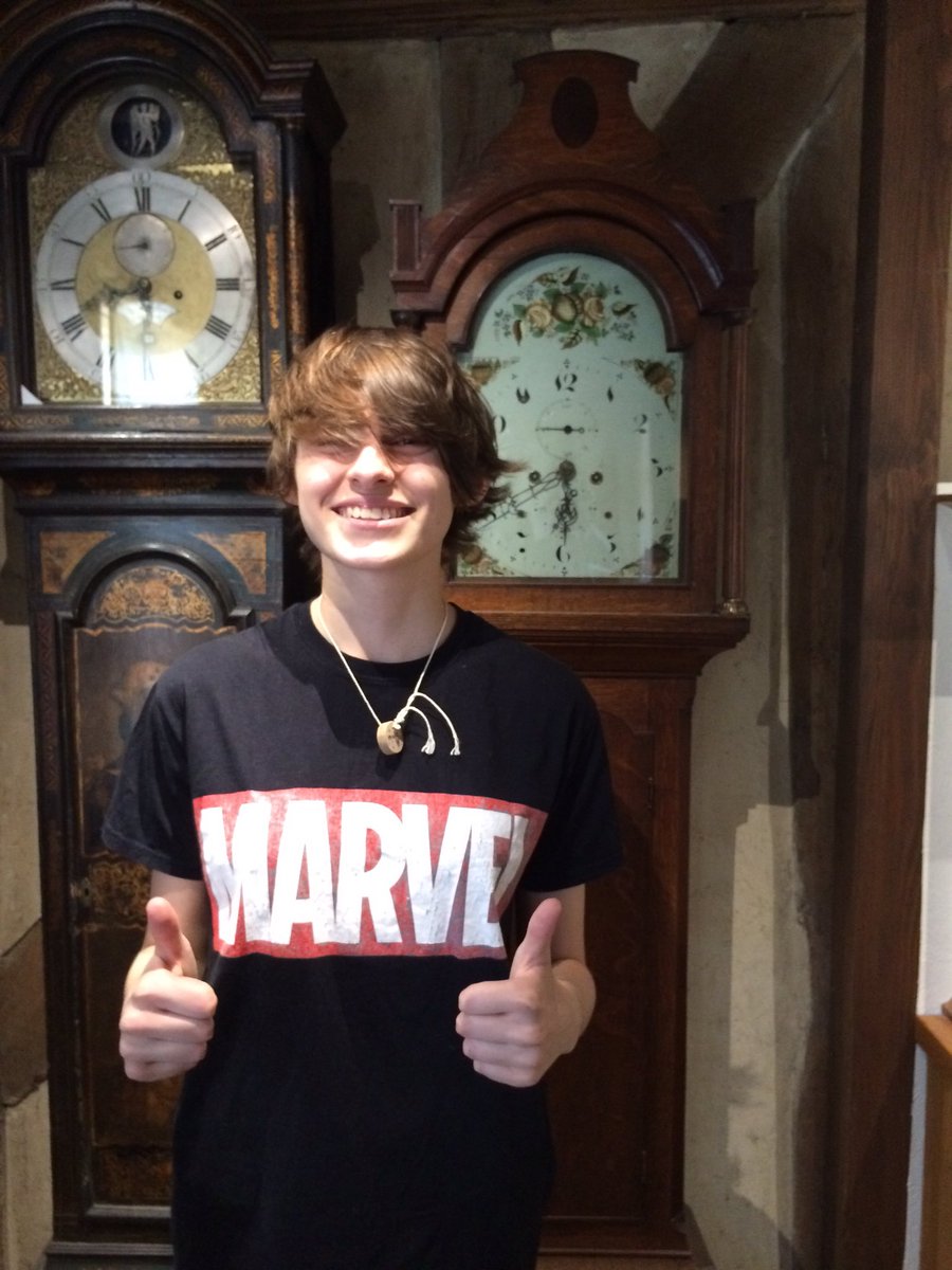 AncientHouseMus's tweet photo. Maia: Crazy clock lady! #JohnMain #MyMainMan #FavObject #takeoverday https://t.co/2glzLjBNV1