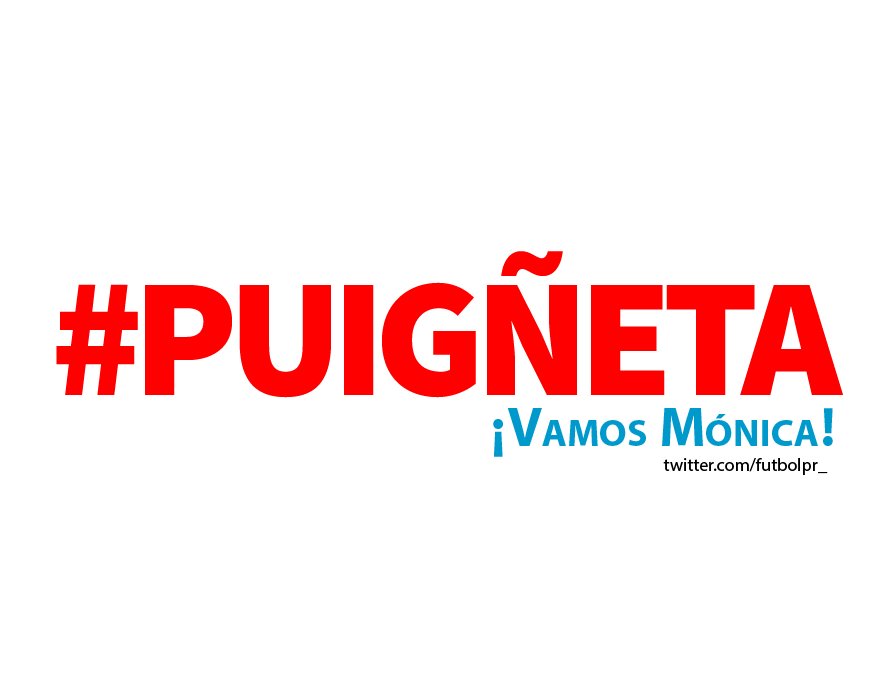 FutbolPR's tweet photo. ¡Vamos por el #oro! #PicaPower #PuigÑeta #PUR https://t.co/bmBPYBPUri