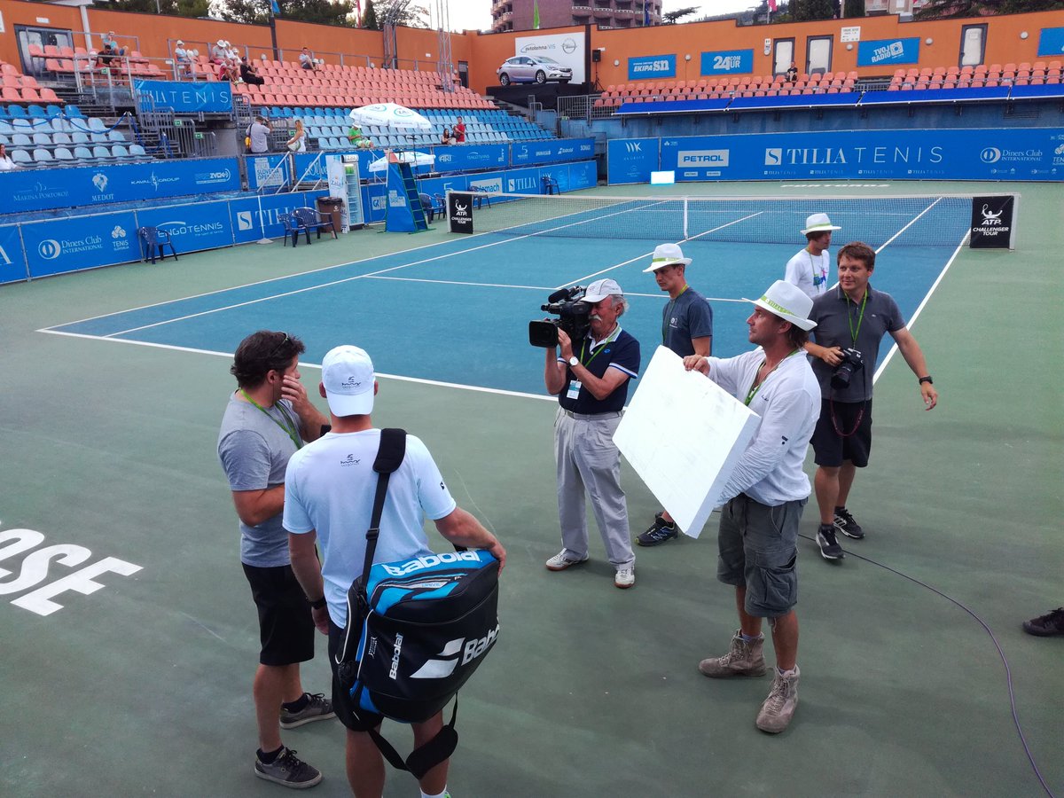 TiliaSloOpen's tweet photo. @GZemlja final words before 1/2final @TiliaSloOpen live 20.00h @Sport24ur @KanalA_tv @Portoroz_Piran @ATPChallenger https://t.co/yubItVGpUB