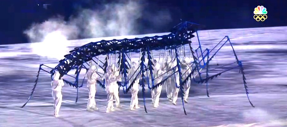 Did anyone else catch the giant mosquitoes during Rio's opening ceremony?