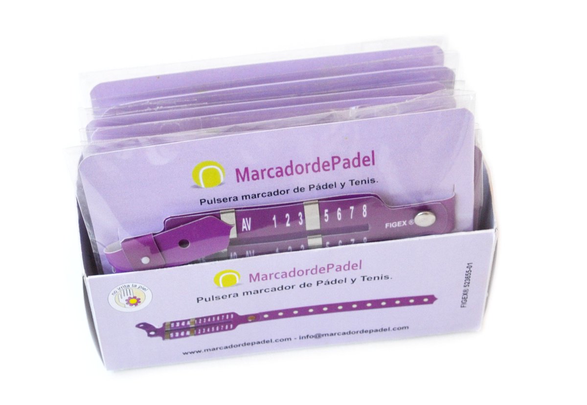 Marcador Pádel Tenis on X: Venta online de pulseras marcadores de  puntuación de Pádel y Tenis.    / X