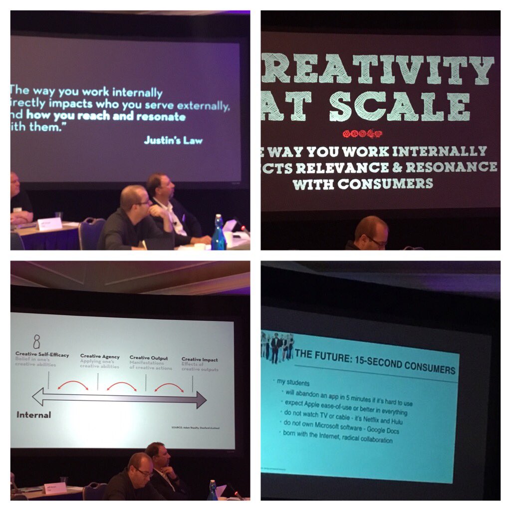 RalphLoura's tweet photo. @CTOForum #RethinkEngineering16 #ThinkingTime Incredible speakers / better listeners and questioners! #TimeWellSpent https://t.co/DEMaSvw1aL
