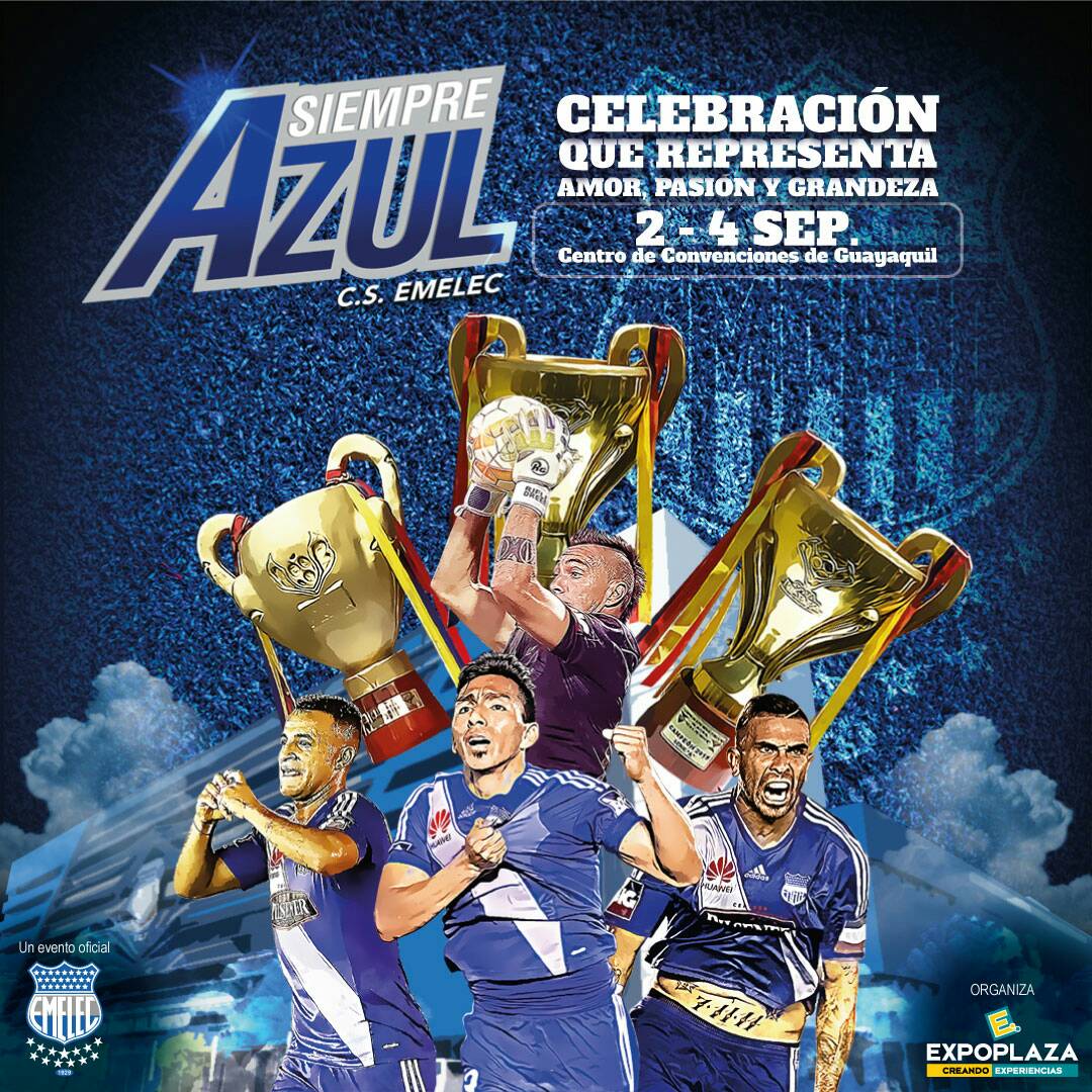 CSEmelec's tweet image. ¡Un importante evento se avecina para la hinchada más fiel del Ecuador! #SiempreAzul