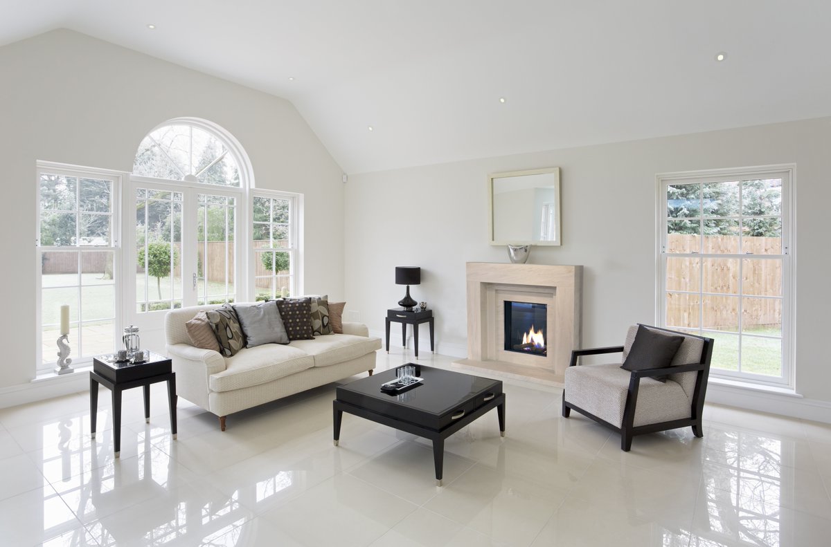 WeAreFocalPoint's tweet photo. Our Stewart Fireplace in Limestone with the Dru Global 55xt Gas Fire https://t.co/DE11OmrShW