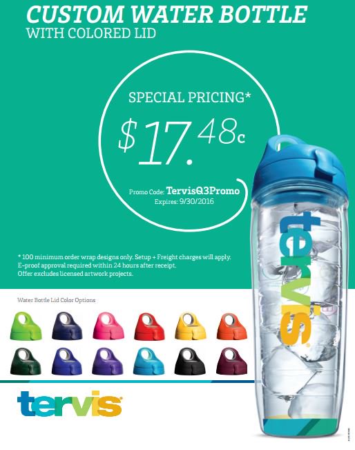 TheLogoShoppe's tweet photo. TERVIS water bottle special.  GET IT NOW!  #promoproducts for the WIN.  Think Christmas for clients and staff! https://t.co/n0YwgRIzsI