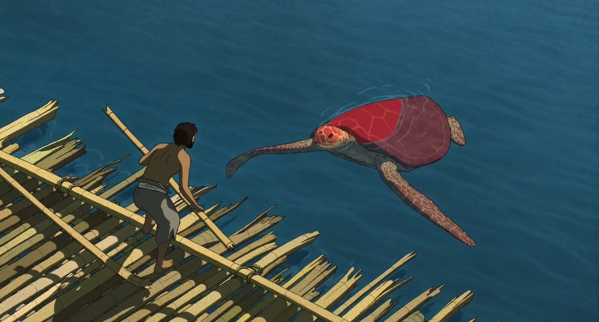 YannUlrich's tweet photo. Mind-blowing dialogue-less #animatedfilm #TheRedTurtle by #MichaëlDudokdeWit Studio #Ghibli https://t.co/lXnExtNluA https://t.co/kMnQoRWM1v