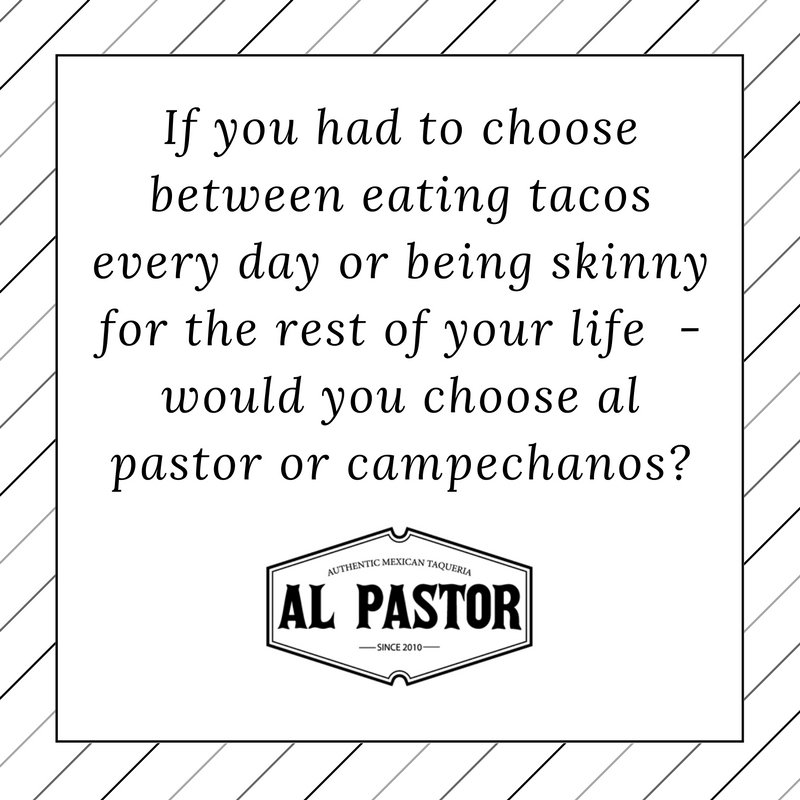 It's Friday! A tacos lunch would make for a great break before going back to the office (or not) to finish the week.