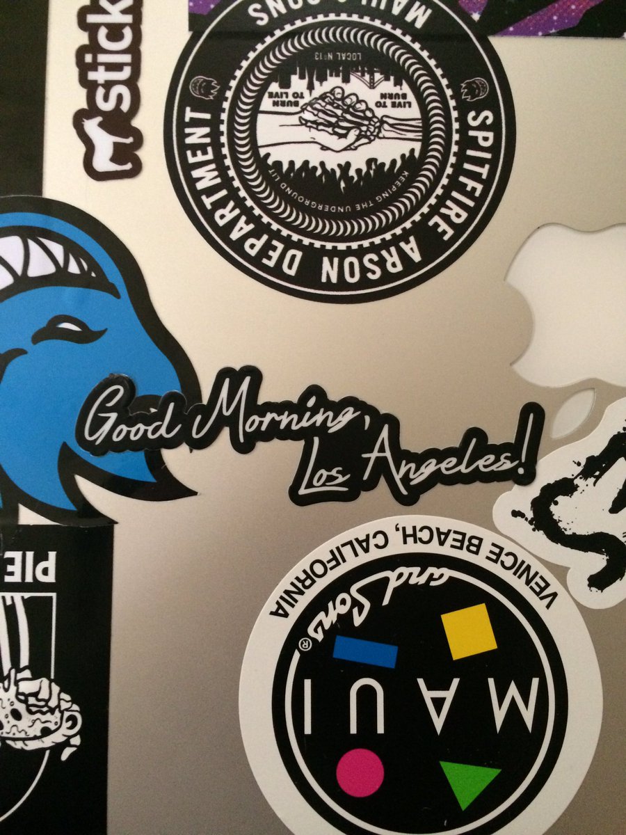 OfficialGMLA's tweet photo. ITS OFFICIAL!! The custom die-cut stickers have come in! If you haven't already, go subscribe to enter to win one! https://t.co/UNv0kzcRDf