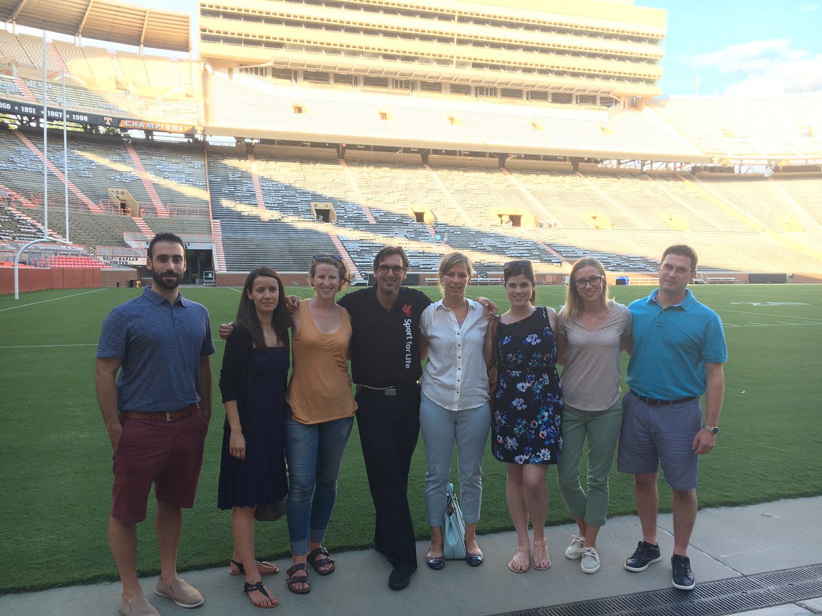 Inch Lab @UofTennessee Football Stadium. So proud of these young folks. All did great @ #NASPEM2016 <a href="/INCHLab/">INCH Lab</a>