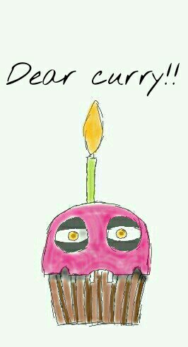 SpomEx's tweet photo. @couragendures 夜中に申し訳ないです！
親愛なるカレーさん���チカチャンのカップケーキ書いてみました！ https://t.co/7MlP4N4R7V