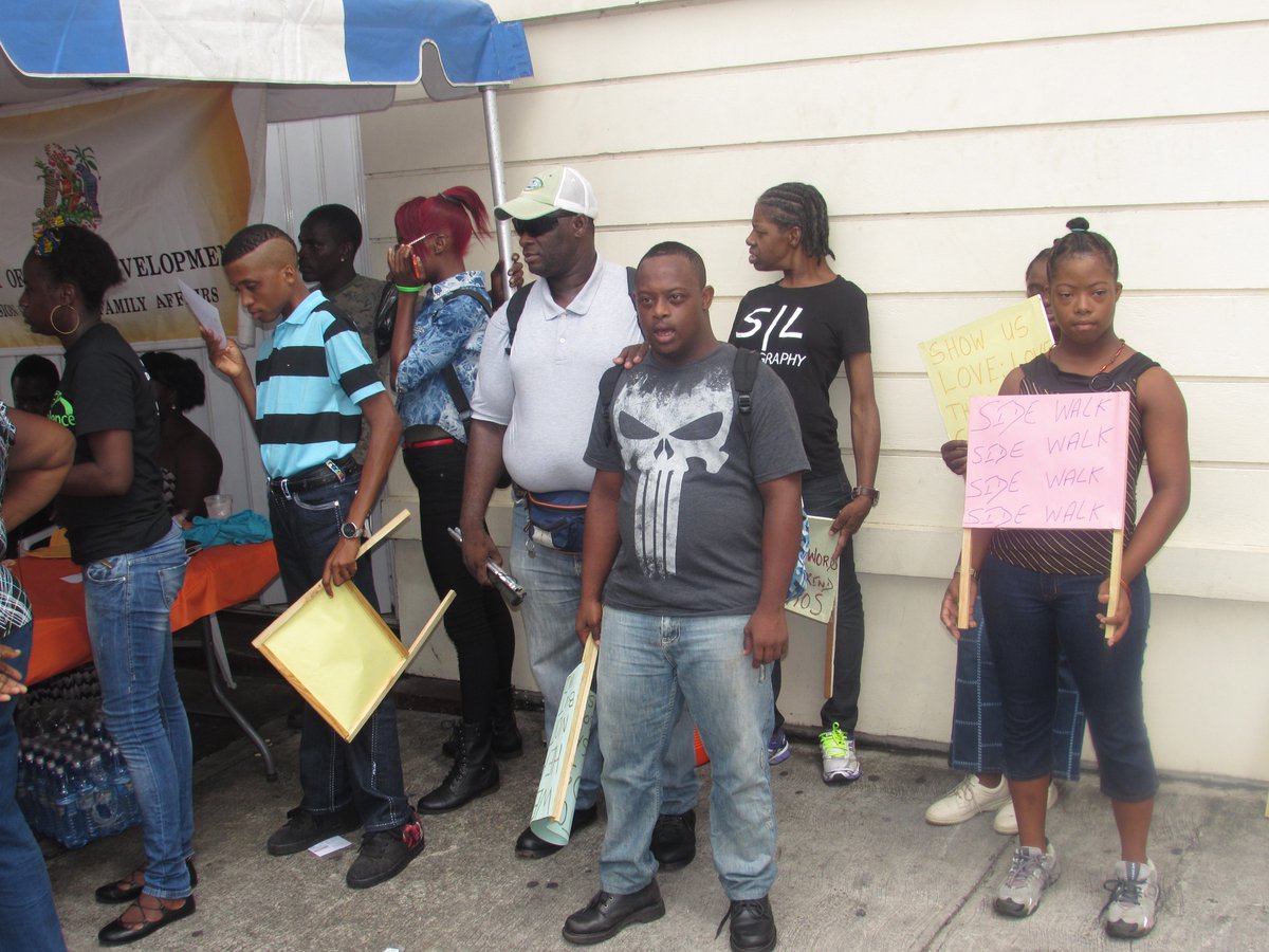 DevelopmentGd's tweet image. @DevelopmentGd and Grenada National Council For the Disabled in the Capital (St. Georges) last Friday (August 5th).