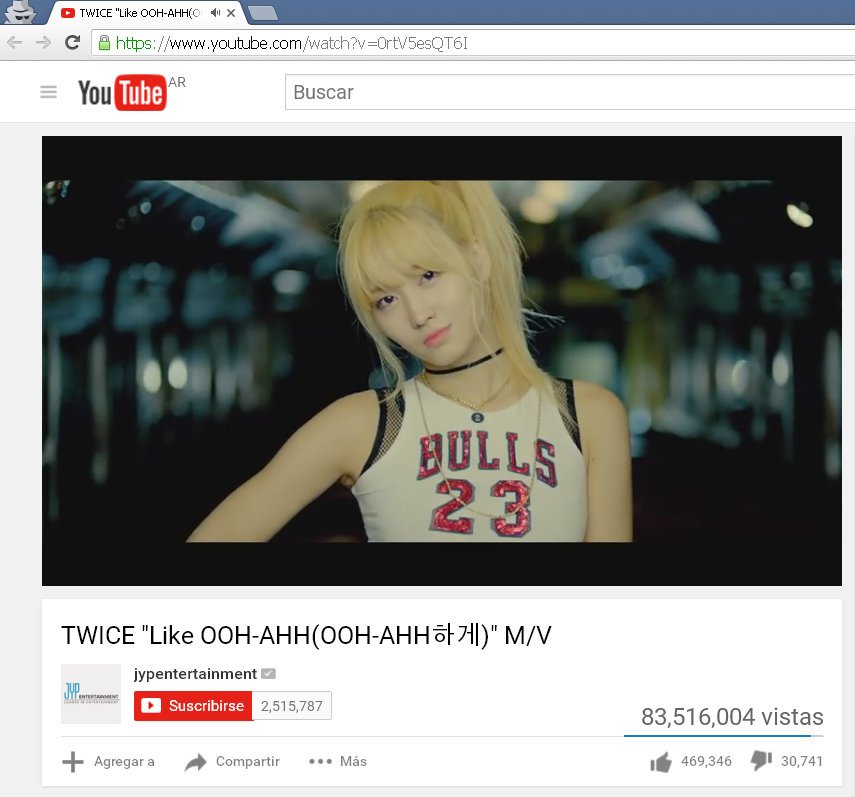 LoveFoolish97's tweet photo. #LikeOohAhh100Mviews @ONCE_GLOBAL #TWICE https://t.co/bokgJgXhID