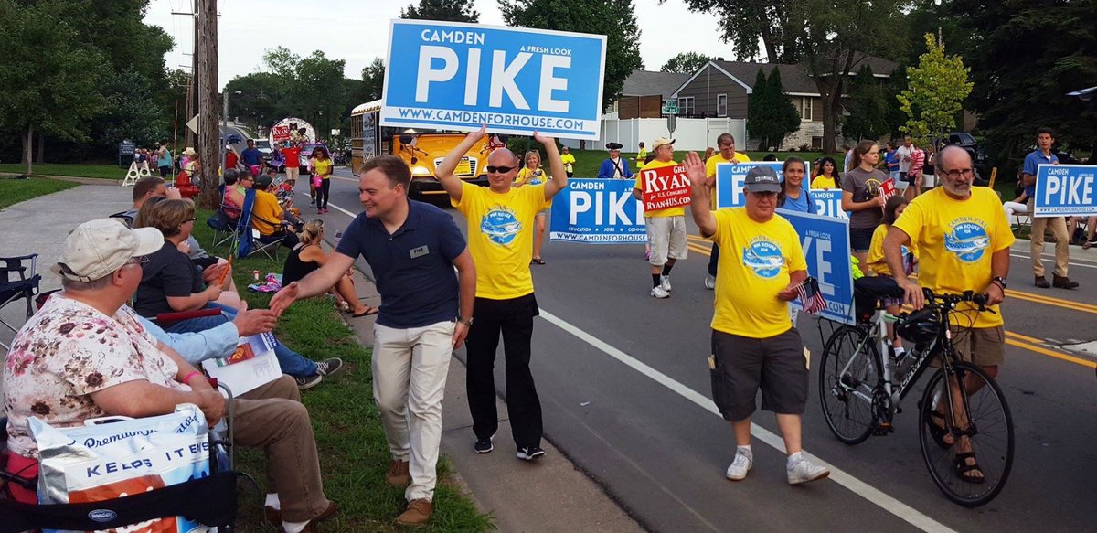 MinnesotaYRs's tweet photo. Thanks to the @TwinCitiesYRs who came out to walk with YR member and future state rep @CamdenForHouse https://t.co/FTCrObDLt2