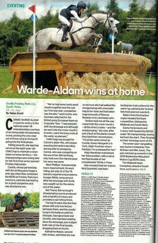 WardeAldam's tweet photo. Great write up of Chilli Chap in the H&amp;H. Big trip to Dover tomorrow with Tom on our way to the Euros 🇬🇧 https://t.co/j8PgOBono0