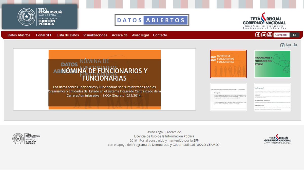 datospy's tweet photo. Se lanzó el Portal de Datos Abiertos de la @SFPpy: https://t.co/yjqlGyAJeR

#DatosAbiertos #GobiernoAbierto https://t.co/xRLQnj0YnI