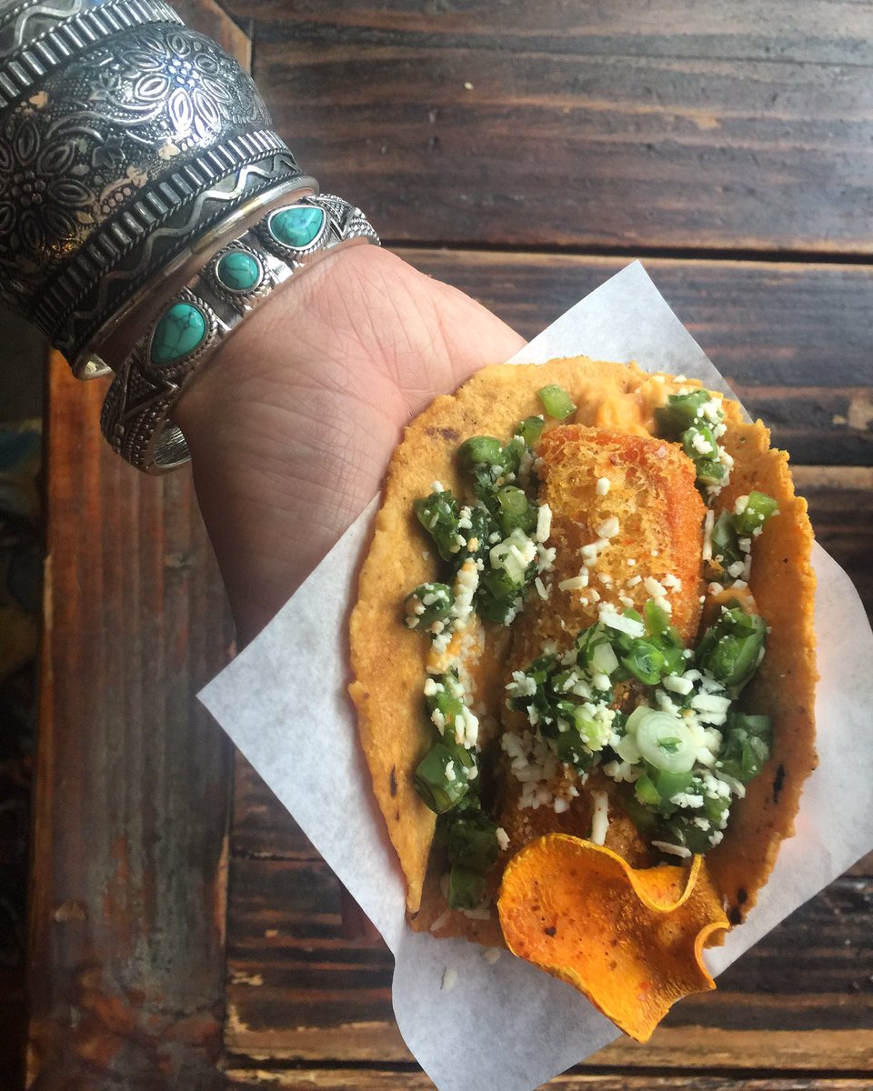 We can guarantee you've never had sweet potatoes like this before. New tacos are in the works! #taco #yum #foodtruck