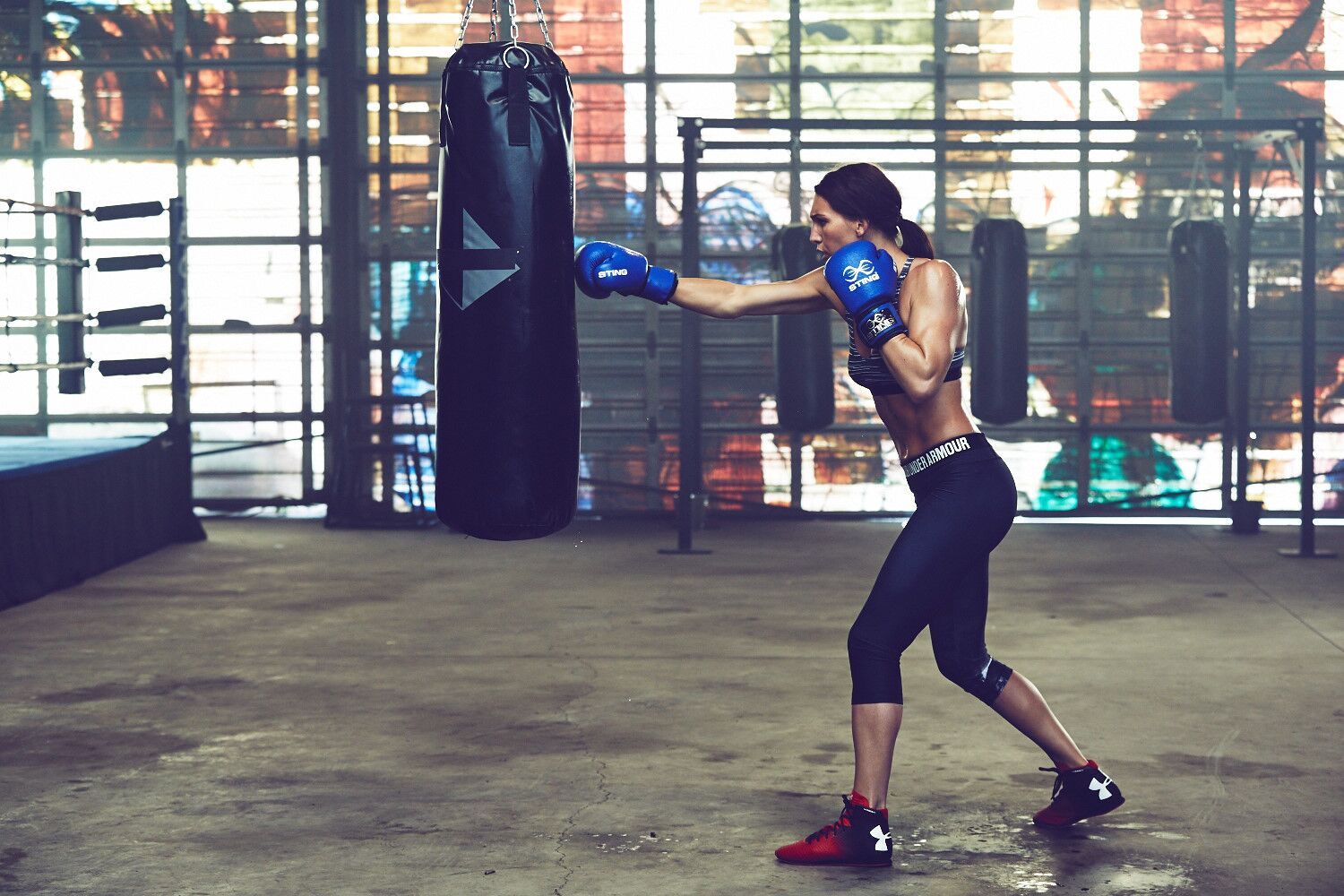 under armour punching bag